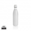 Solid colour vacuum stainless steel bottle 750ml, white