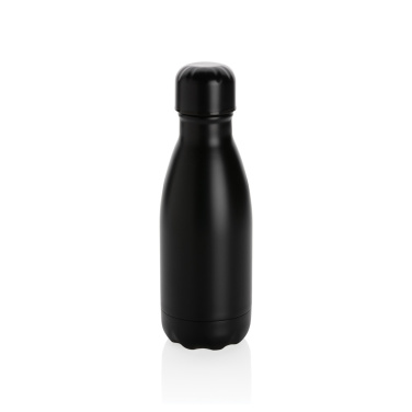 Logotrade promotional giveaway image of: Solid colour vacuum stainless steel bottle 260ml