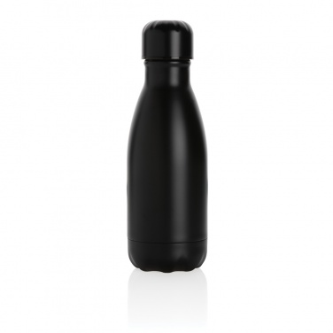 Logo trade advertising products picture of: Solid colour vacuum stainless steel bottle 260ml