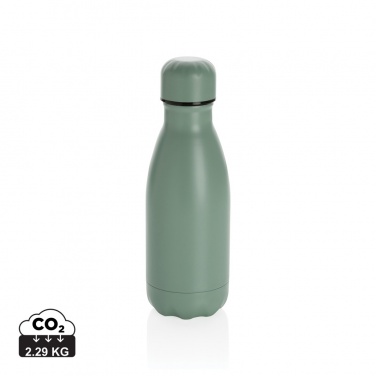 Logotrade promotional gift picture of: Solid colour vacuum stainless steel bottle 260ml