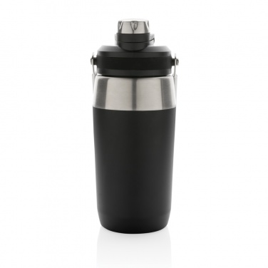 Logo trade promotional giveaways picture of: Vacuum stainless steel dual function lid bottle 500ml