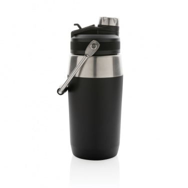 Logo trade promotional items picture of: Vacuum stainless steel dual function lid bottle 500ml