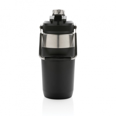 Logo trade corporate gifts picture of: Vacuum stainless steel dual function lid bottle 500ml