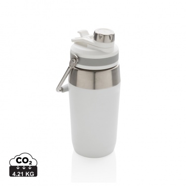 Logotrade business gift image of: Vacuum stainless steel dual function lid bottle 500ml