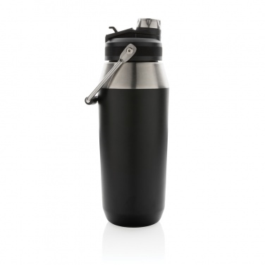 Logotrade promotional giveaways photo of: Vacuum stainless steel dual function lid bottle 1L