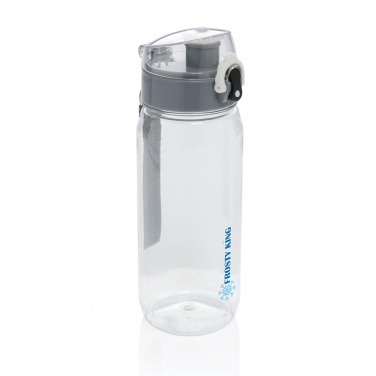 Logo trade promotional gift photo of: Yide RCS Recycled PET leakproof lockable waterbottle 600ml