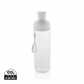 Impact RCS recycled PET leakproof water bottle 600ml, white