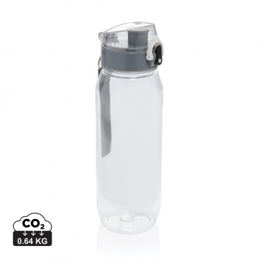 Logo trade promotional merchandise image of: Yide RCS Recycled PET leakproof lockable waterbottle 800ml