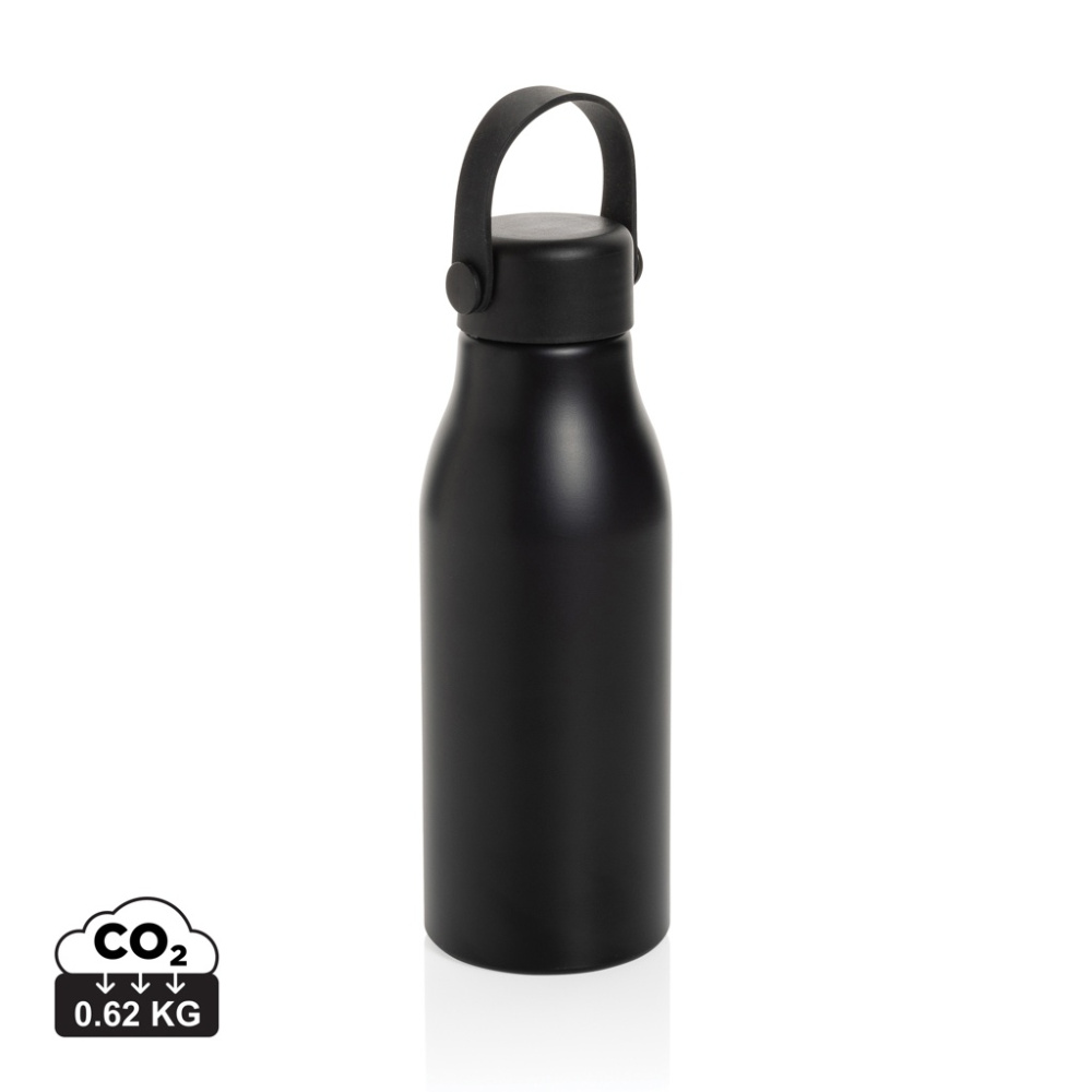 Logotrade advertising product image of: Pluto RCS Certified recycled aluminium bottle 680ml