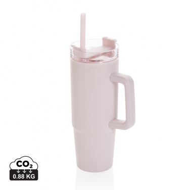 Logotrade promotional merchandise picture of: Tana RCS plastic tumbler with handle 900ml