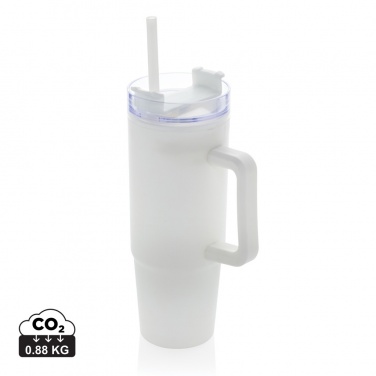 Logotrade promotional merchandise picture of: Tana RCS plastic tumbler with handle 900ml