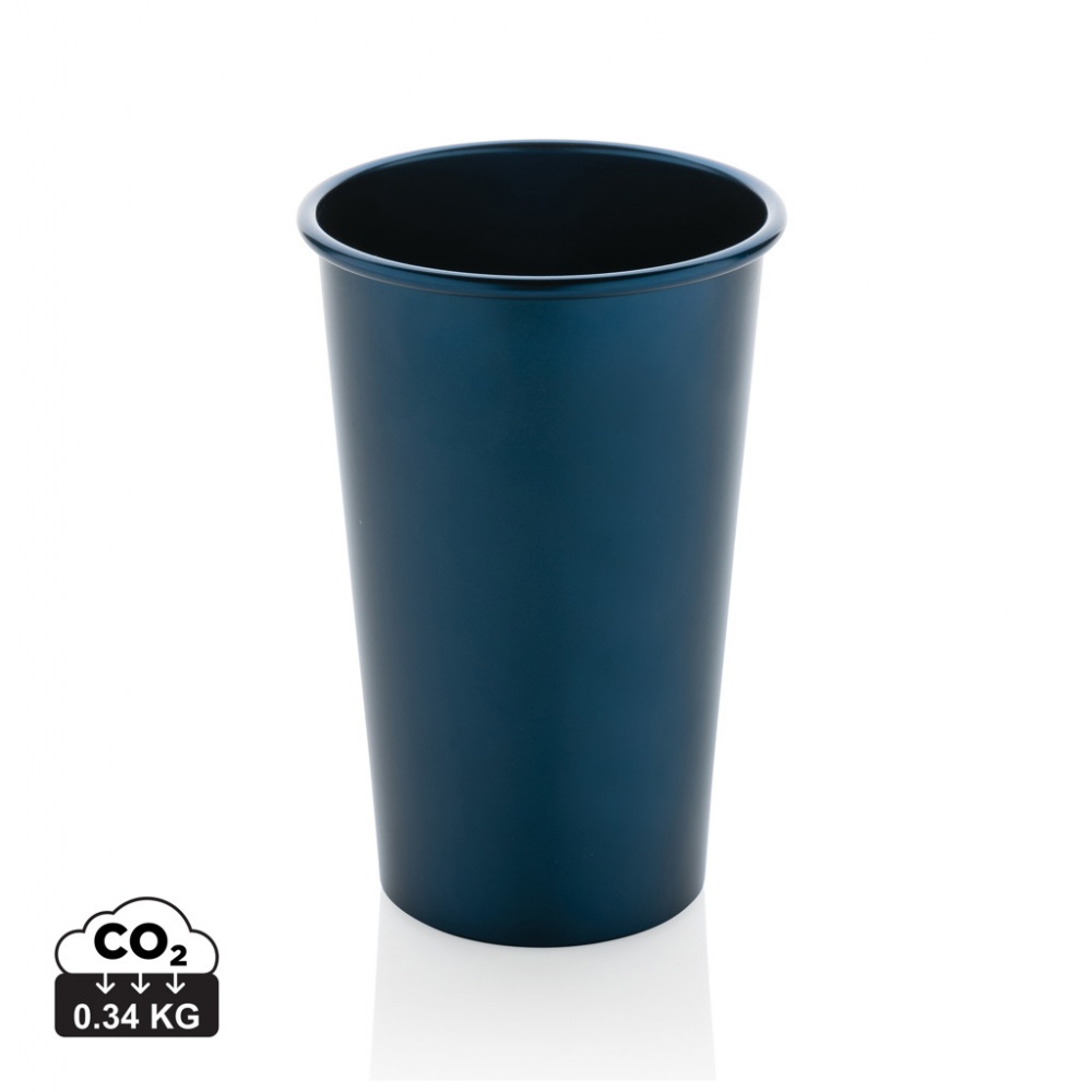 Logotrade promotional giveaways photo of: Alo RCS recycled aluminium lightweight cup 450ml