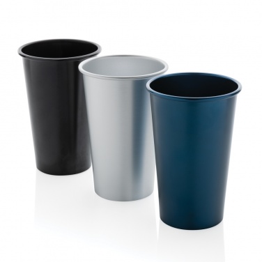 Logotrade promotional item picture of: Alo RCS recycled aluminium lightweight cup 450ml