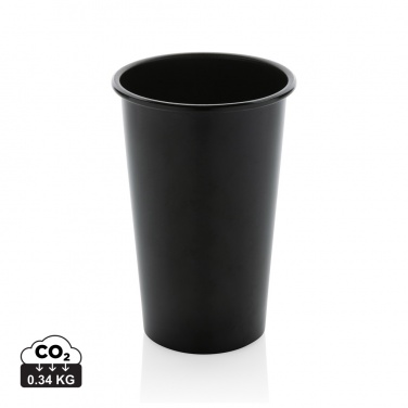 Logo trade promotional items image of: Alo RCS recycled aluminium lightweight cup 450ml