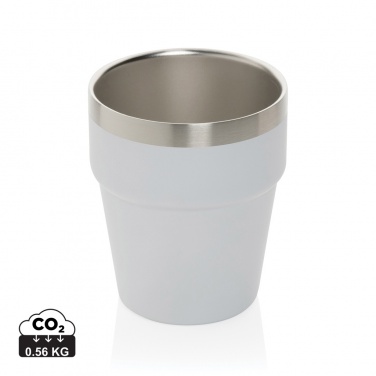 Logo trade corporate gifts image of: Clark RCS double wall coffee cup 300ML