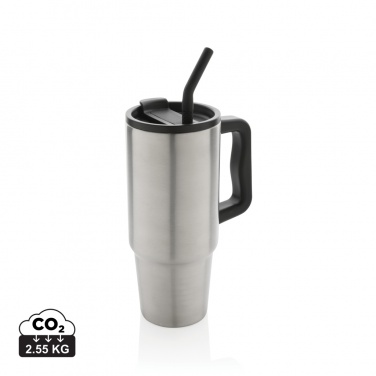 Logo trade promotional merchandise image of: Embrace deluxe RCS recycled stainless steel tumbler 900ml