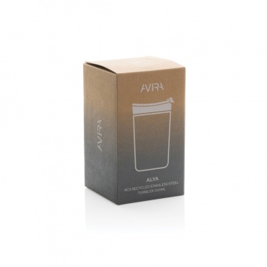 Logotrade promotional product picture of: Avira Alya RCS Re-steel tumbler 300ML