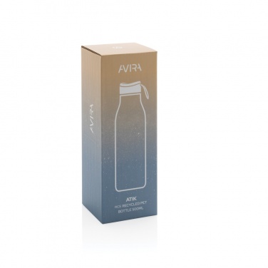 Logo trade promotional giveaways picture of: Avira Atik RCS Recycled PET bottle 500ML