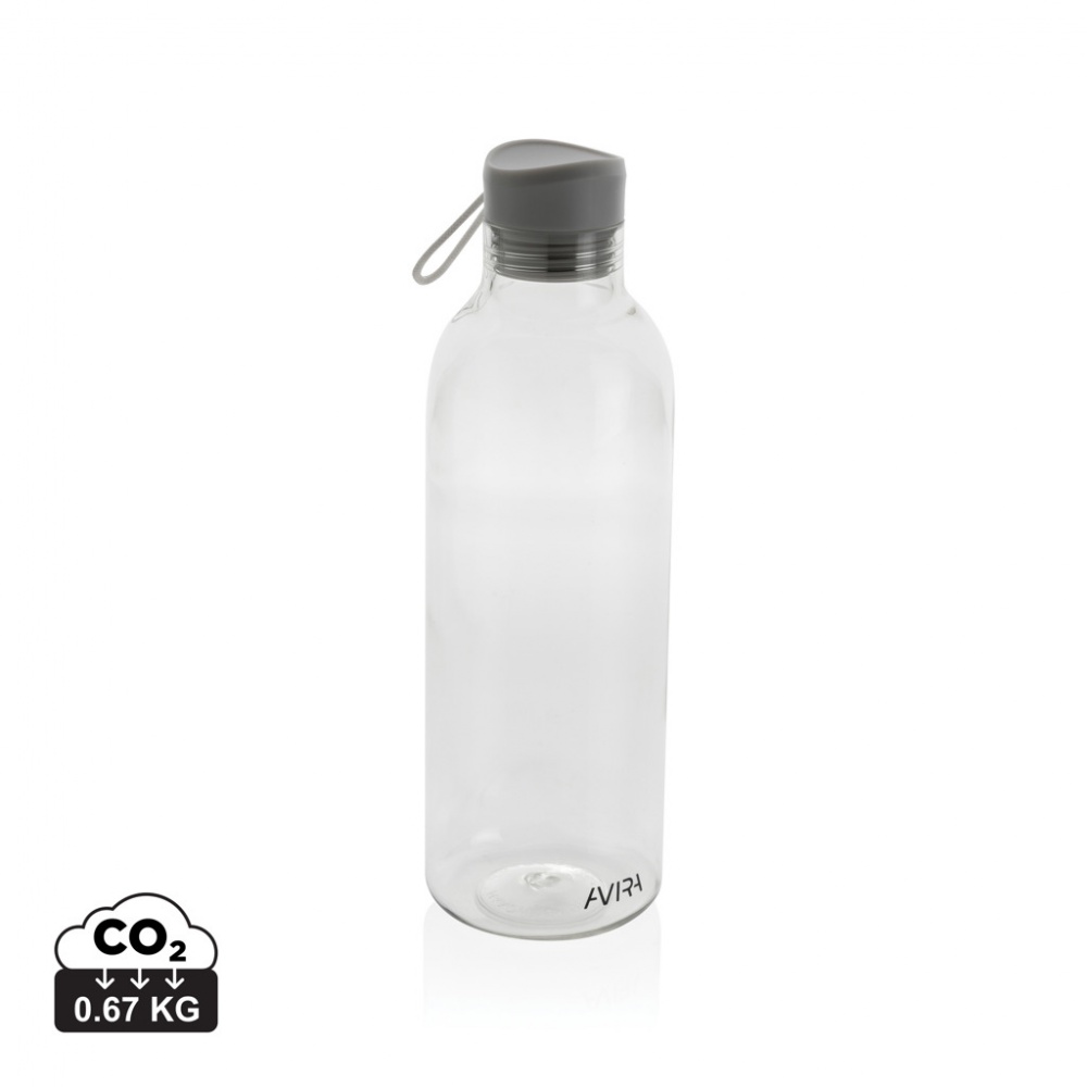 Logo trade promotional gift photo of: Avira Atik RCS Recycled PET bottle 1L