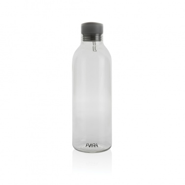 Logo trade promotional merchandise image of: Avira Atik RCS Recycled PET bottle 1L