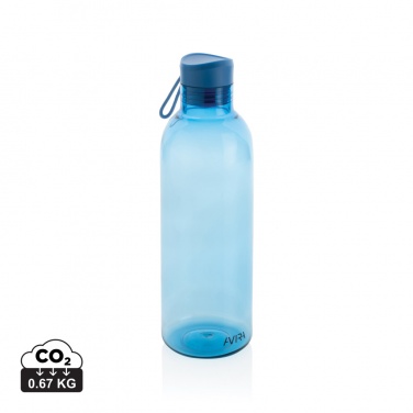 Logo trade promotional merchandise photo of: Avira Atik RCS Recycled PET bottle 1L