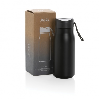 Logo trade promotional giveaways image of: Avira Ain RCS Re-steel 150ML mini travel bottle