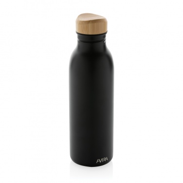 Logo trade promotional item photo of: Avira Alcor RCS Re-steel single wall water bottle 600 ML