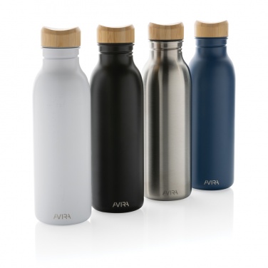 Logo trade promotional items picture of: Avira Alcor RCS Re-steel single wall water bottle 600 ML