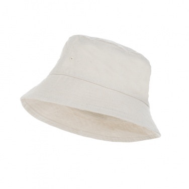 Logotrade promotional merchandise photo of: Impact Aware™ 285 gsm rcanvas one size bucket hat undyed