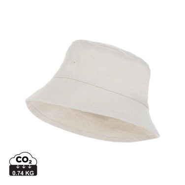 Logo trade promotional items picture of: Impact Aware™ 285 gsm rcanvas one size bucket hat undyed