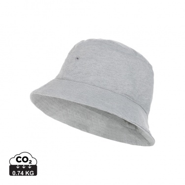 Logo trade promotional giveaway photo of: Impact Aware™ 285 gsm rcanvas one size bucket hat undyed