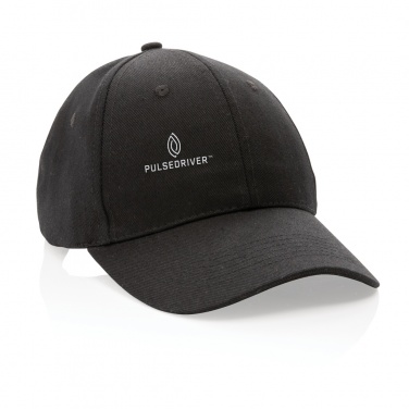 Logotrade advertising product picture of: Impact 6 panel 280gr Recycled cotton cap with AWARE™ tracer