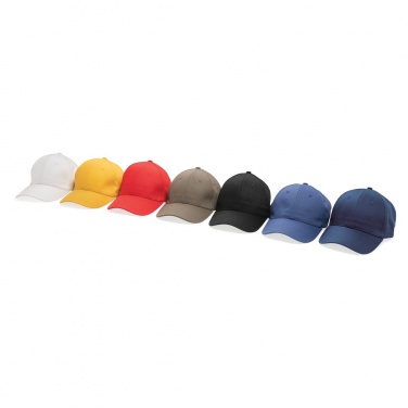 Logotrade promotional merchandise image of: Impact 6 panel 280gr Recycled cotton cap with AWARE™ tracer