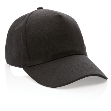 Logo trade business gift photo of: Impact 5panel 280gr Recycled cotton cap with AWARE™ tracer