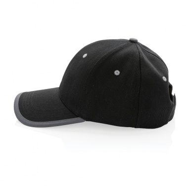 Logotrade promotional merchandise photo of: Impact AWARE™ Brushed rcotton 6 panel contrast cap 280gr