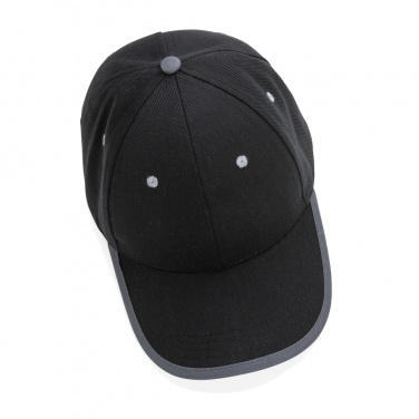 Logotrade promotional items photo of: Impact AWARE™ Brushed rcotton 6 panel contrast cap 280gr