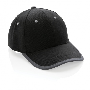 Logo trade advertising products picture of: Impact AWARE™ Brushed rcotton 6 panel contrast cap 280gr