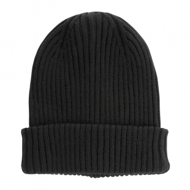 Logo trade promotional product photo of: Impact AWARE™  Polylana® double knitted beanie