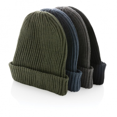 Logotrade promotional merchandise picture of: Impact AWARE™  Polylana® double knitted beanie