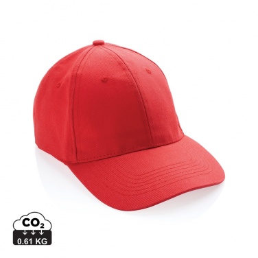 Logo trade advertising product photo of: Impact 6 panel 280gr Recycled cotton cap with AWARE™ tracer