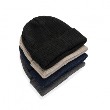 Logo trade promotional giveaways image of: Pryor AWARE™ Polylana® beanie with cuff