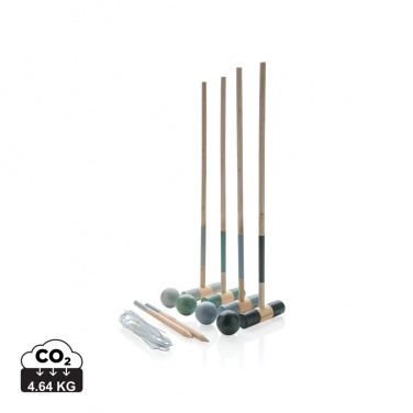 Logotrade promotional item image of: Wooden croquet set