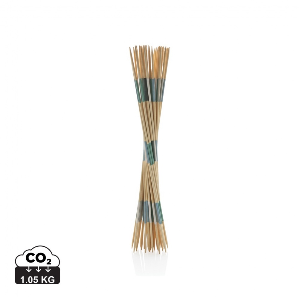 Logo trade promotional merchandise photo of: Bamboo giant mikado set