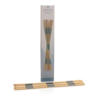 Logo trade promotional merchandise image of: Bamboo giant mikado set