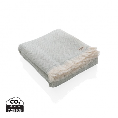 Logo trade promotional merchandise photo of: Ukiyo Hisako AWARE™ 4 Seasons towel/blanket 100x180