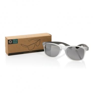 Logotrade promotional merchandise picture of: Gleam RCS recycled PC mirror lens sunglasses