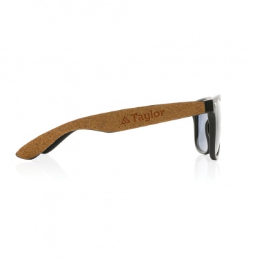 Logotrade promotional product picture of: GRS recycled PC plastic sunglasses with cork