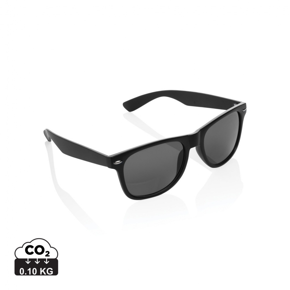 Logotrade promotional giveaway picture of: GRS recycled PC plastic sunglasses