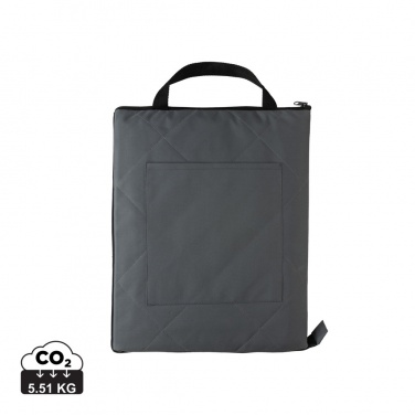 Logo trade advertising products picture of: Impact Aware™ RPET foldable quilted picnic blanket