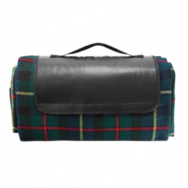 Logo trade corporate gifts image of: Tartan picnic blanket